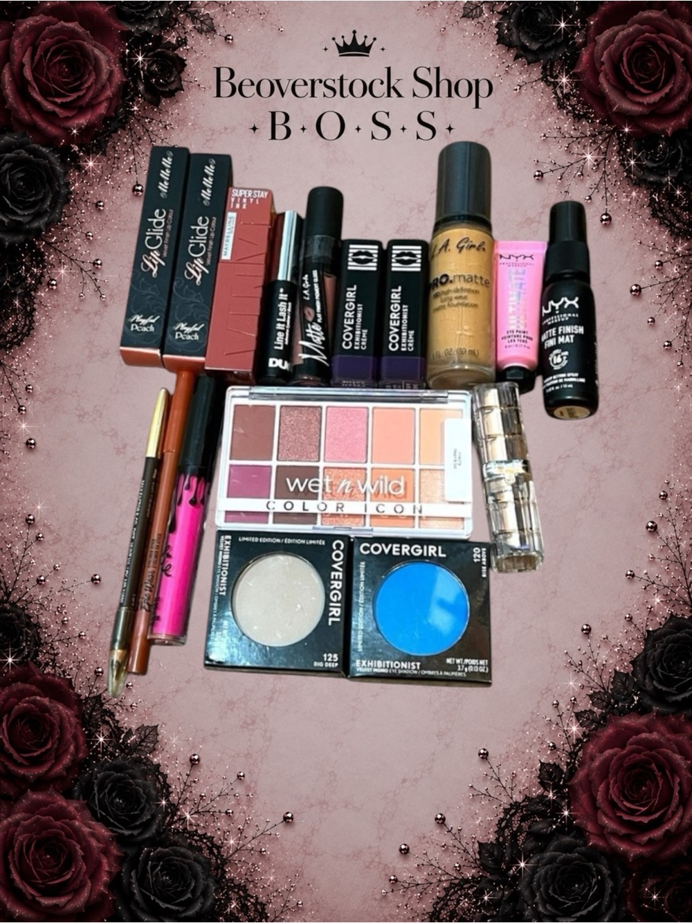 New Assorted 17pc Makeup Beauty Bundle Wholesale Lot